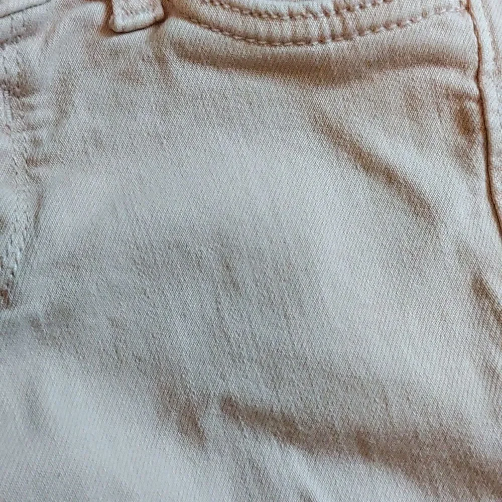The Children's Place 4T Jeans Skinny Dark Wash Pink Adjustable Waist Cotton